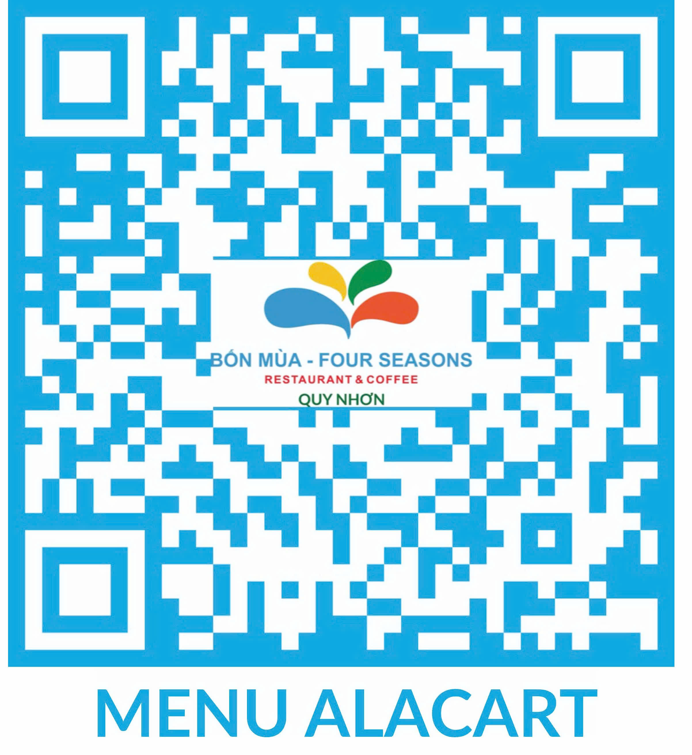 A La Carte Menu